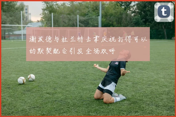 谢泼德与杜兰特击掌庆祝打得可以的默契配合引发全场欢呼